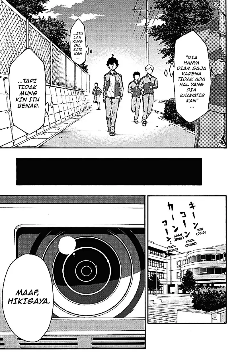 Yahari Ore no Seishun Love Come wa Machigatteiru @comic Chapter 77 Gambar 11