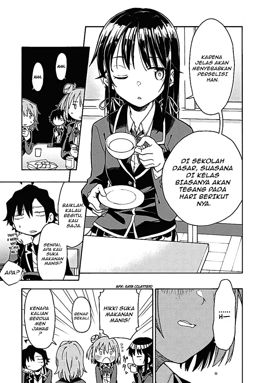 Yahari Ore no Seishun Love Come wa Machigatteiru @comic Chapter 81 Gambar 8