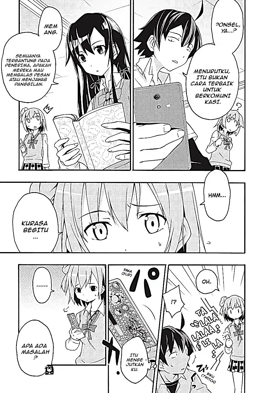 Yahari Ore no Seishun Love Come wa Machigatteiru @comic Chapter 9.2 Gambar 6