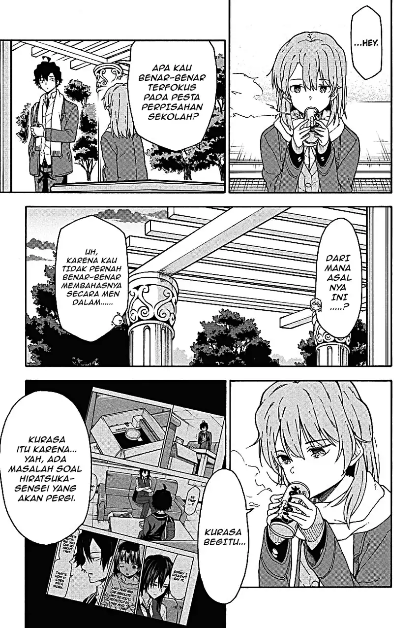Yahari Ore no Seishun Love Come wa Machigatteiru @comic Chapter 96 Gambar 8