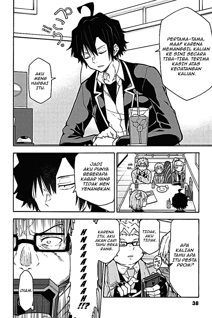 Yahari Ore no Seishun Love Come wa Machigatteiru @comic Chapter 97 Gambar 8