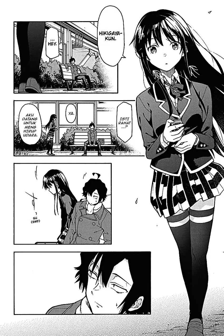 Yahari Ore no Seishun Love Come wa Machigatteiru @comic Chapter 99 Gambar 12