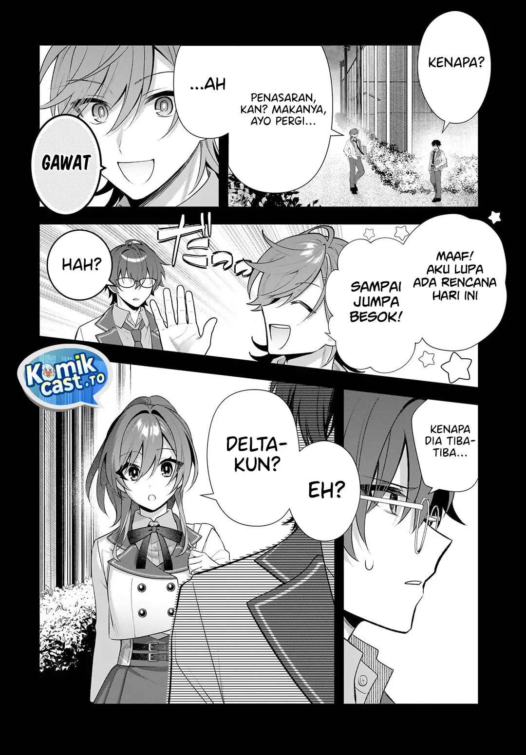 Yotte, Hatsukoi wa Shoumei sareta. Delta to Gamma no Rigakubu Note Chapter 1 Gambar 17
