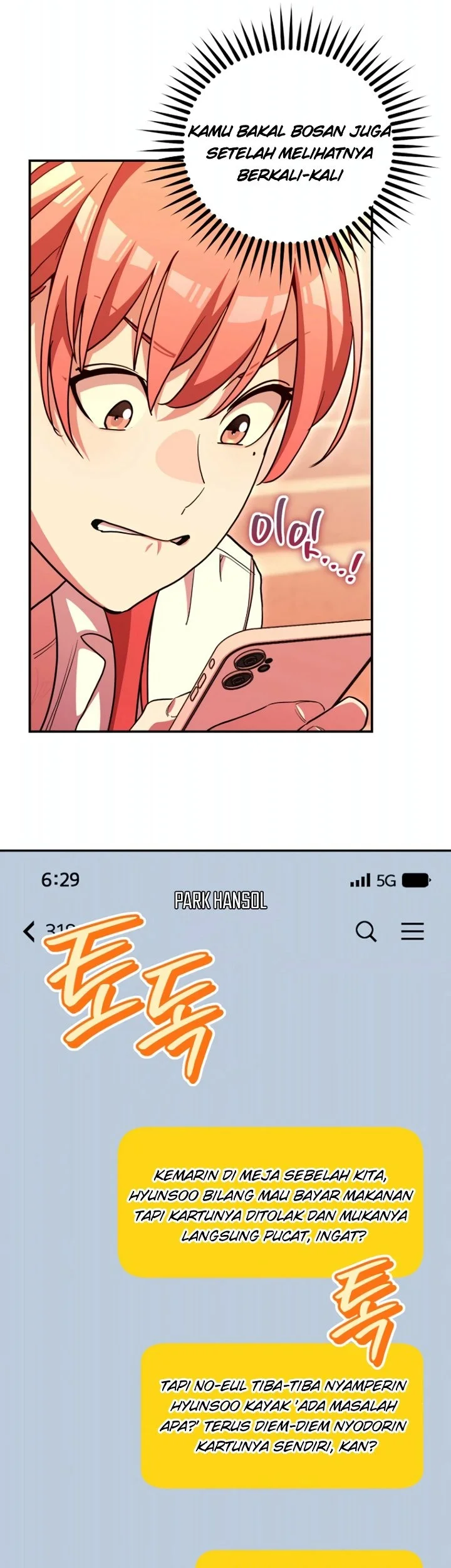 You Like Someone With That Face? Chapter 27 Gambar 14
