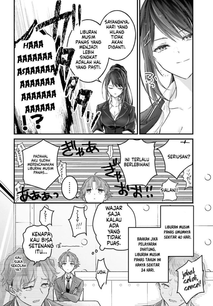 Youkoso Jitsuryoku Shijou Shugi no Kyoushitsu e 2-nensei-hen 2nd Stage Chapter 12 Gambar 11