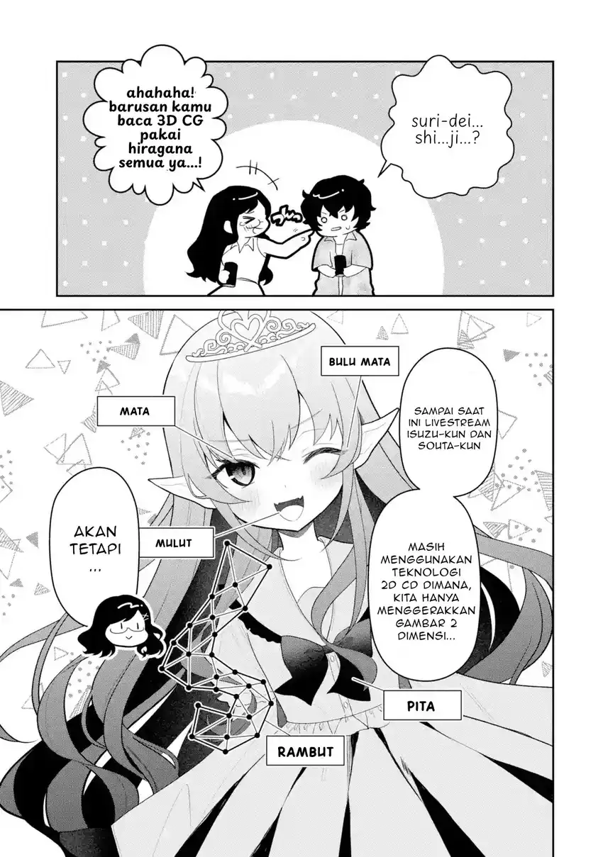 Yuumei VTuber no Ani Dakedo Nazeka Ore ga Yuumei ni Natteita Chapter 18.1 Gambar 6