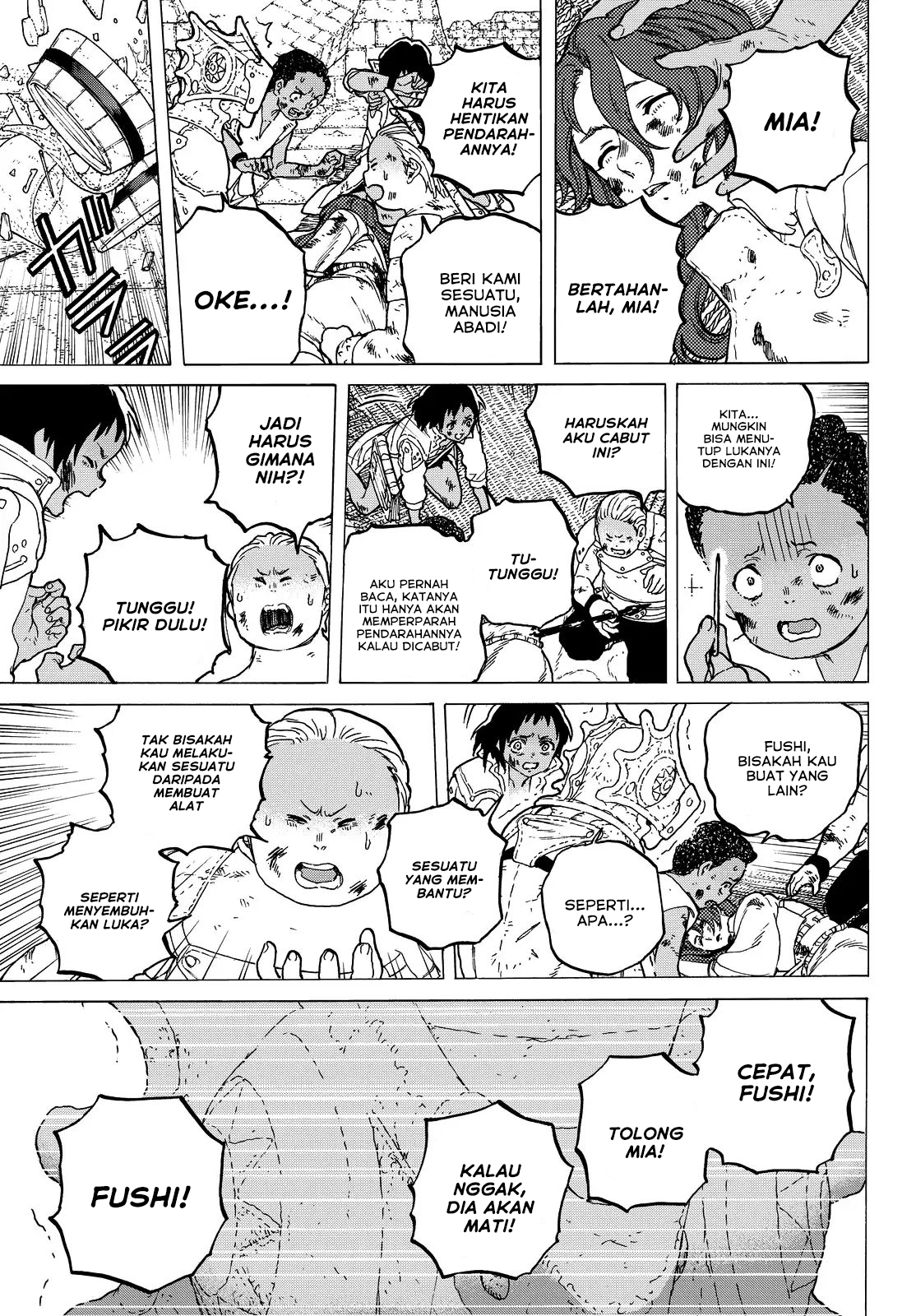 Fumetsu no Anata e Chapter 49 halaman 6