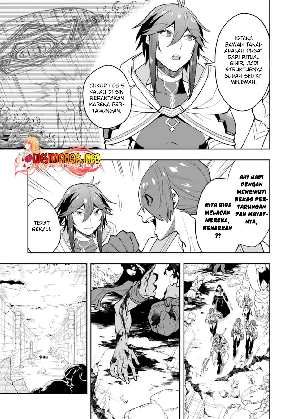 Kouryakuhon o Kushi Suru Saikyou no Mahoutsukai ~”meirei sa sero” to wa Iwa Senai Oreryuu Mao Tobatsu Saizen Ruuto ~ Chapter 28 Gambar 9