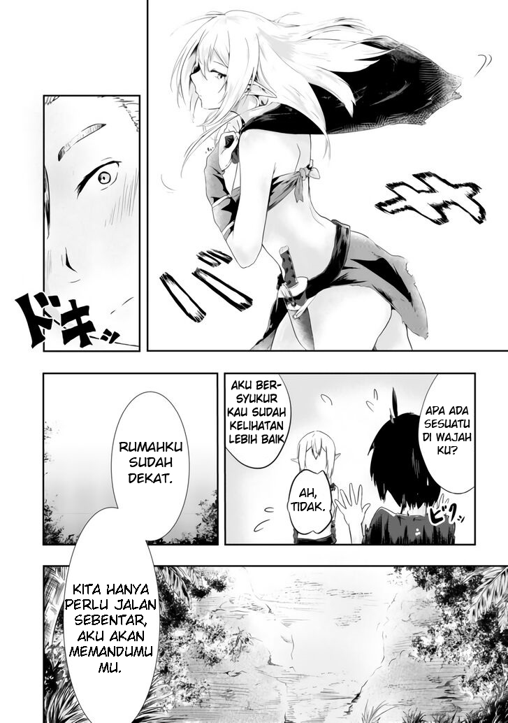 Mujintou De Elf to Kyoudou Seikatsu Chapter 01 Gambar 11