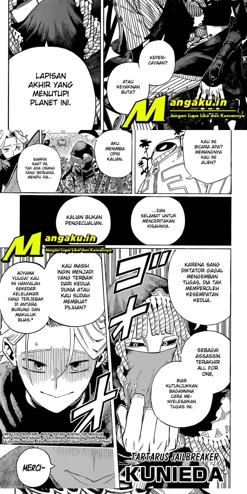 Boku no Hero Academia Chapter 353 halaman 6