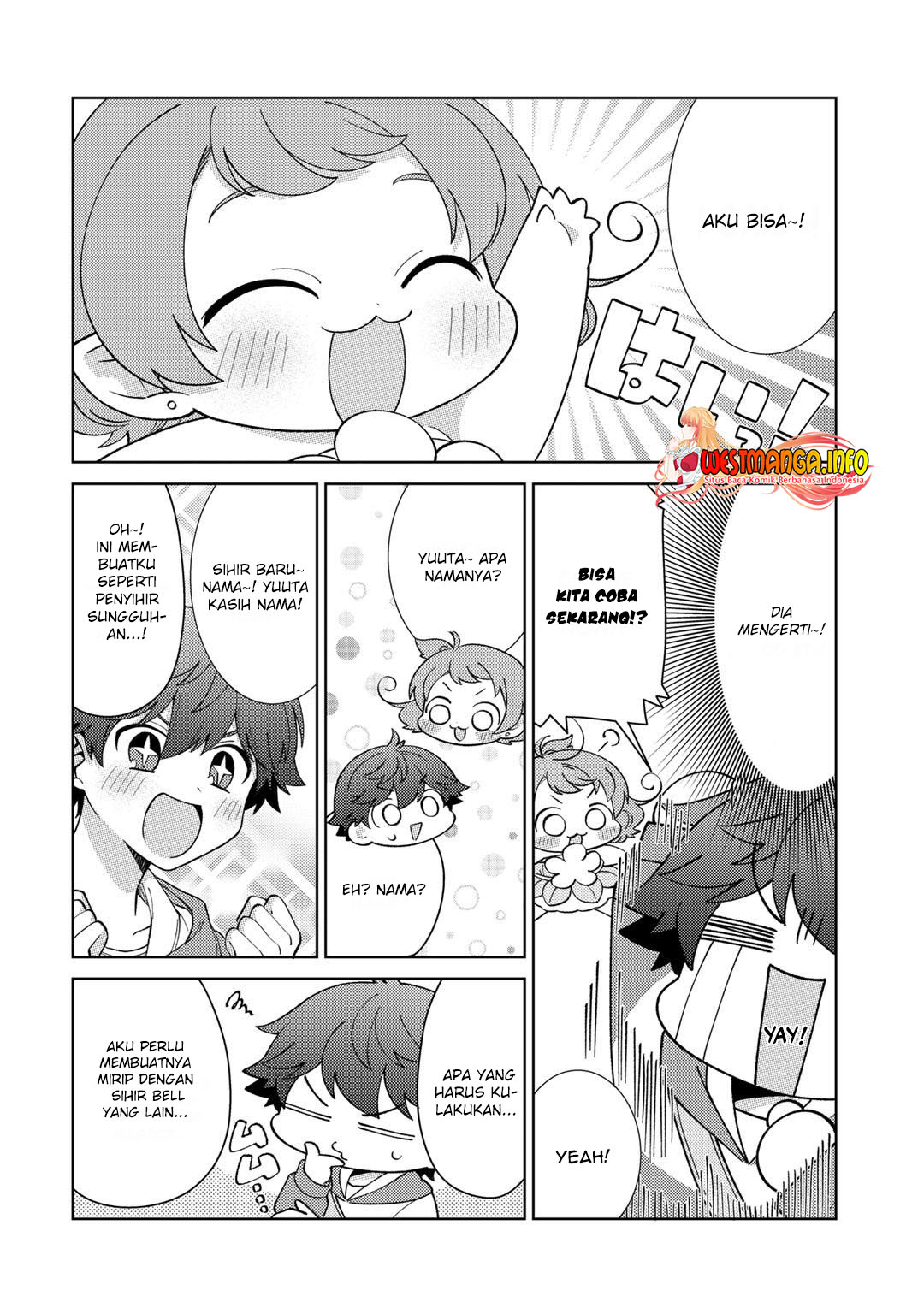 Seirei-tachi no Rakuen to Risou no Isekai Seikatsu Chapter 27 Gambar 8