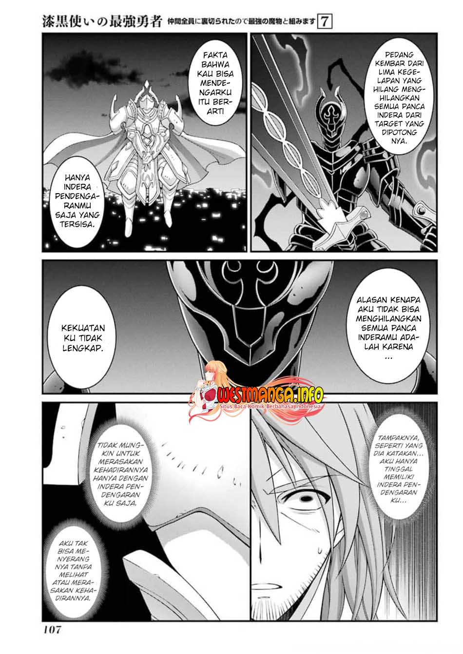 Shikkoku tsukai no saikyo yusha nakama zen’in ni uragira retanode saikyo no mamono Chapter 35 Gambar 10