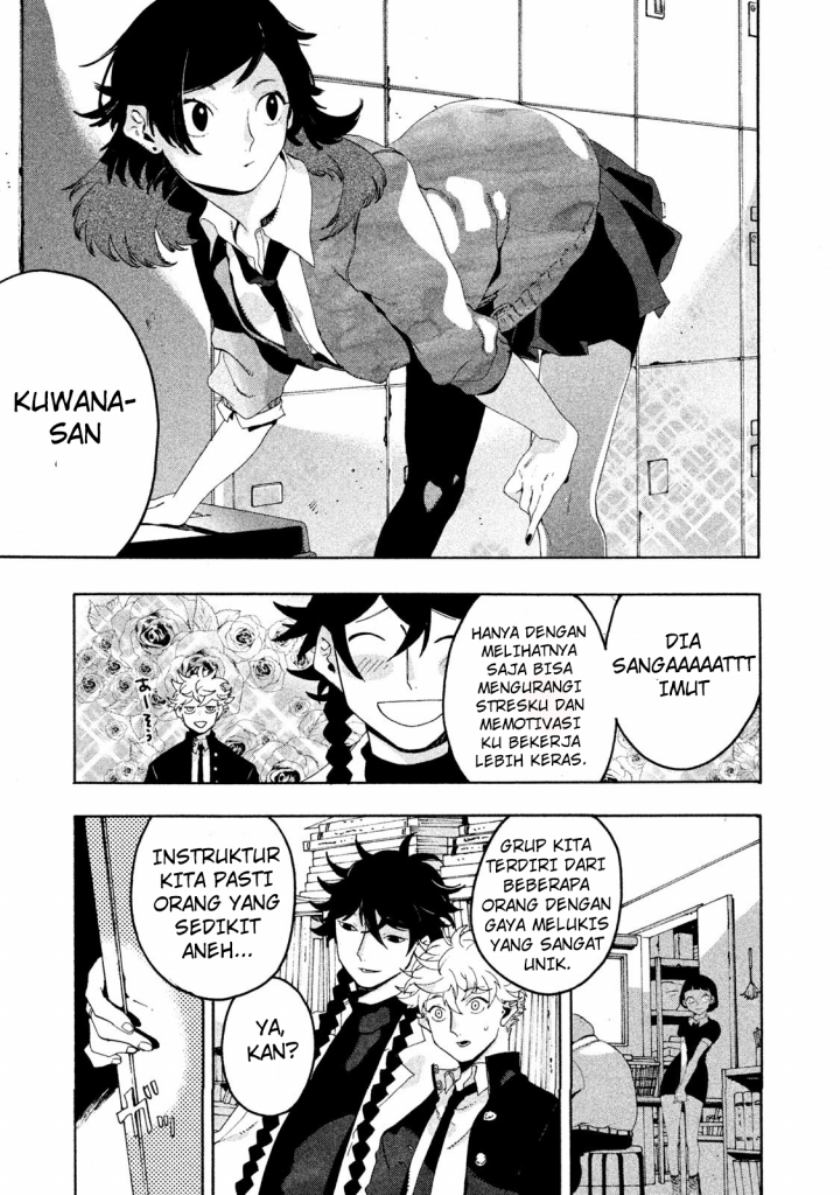 Blue Period Chapter 9 halaman 12