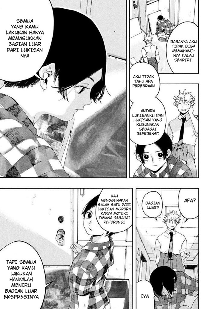 Blue Period Chapter 7 halaman 13
