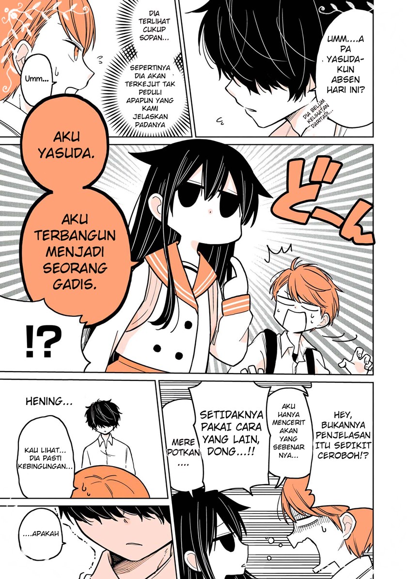 A Lazy Guy Woke Up as a Girl One Morning Chapter 03 Gambar 6