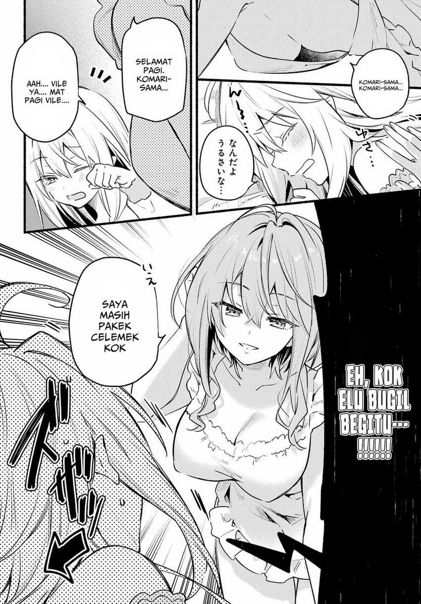 Hikikomari Kyuuketsuki no Monmon Chapter 04 Gambar 12