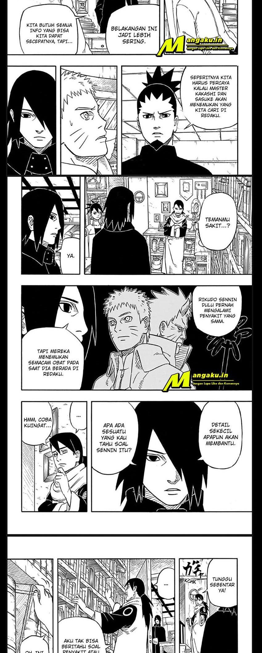 Naruto Sasuke’s Story The Uchiha And The Heavenly Stardust Chapter 01.2 Gambar 6