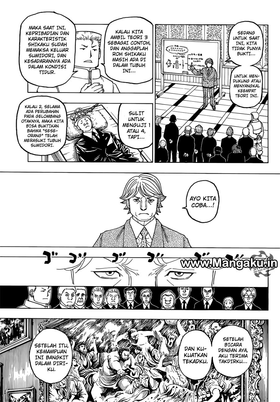 Hunter x Hunter Chapter 386 Gambar 6