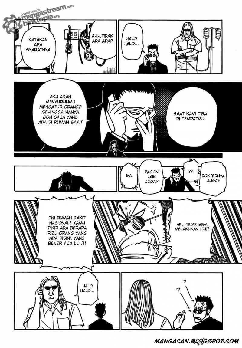 Hunter x Hunter Chapter 325 Gambar 6