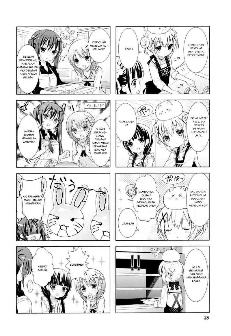 Gochuumon wa Usagi desu ka? Chapter 4 halaman 6