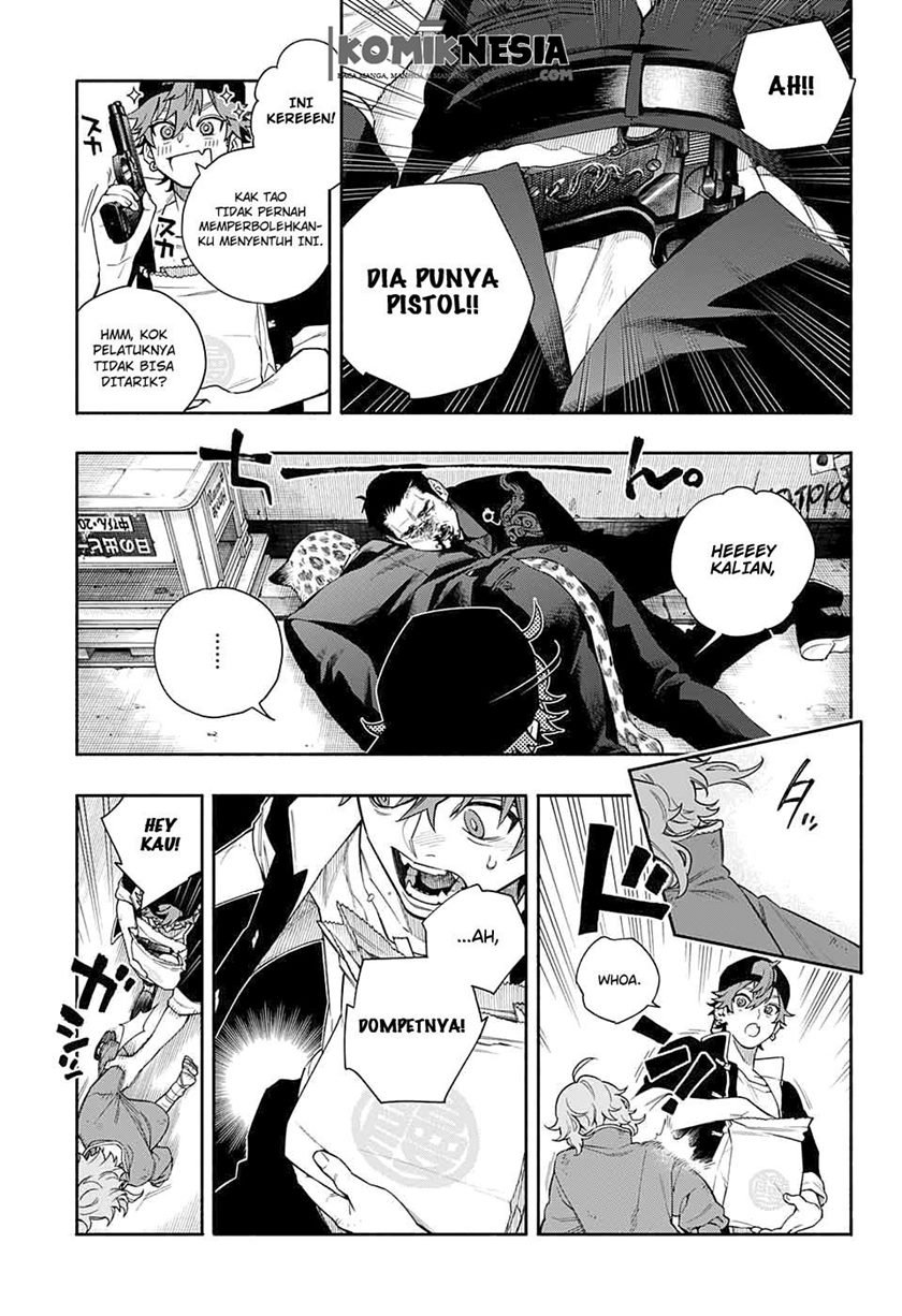 Gokurakugai Sanbandori no Ken Chapter 00.1 Gambar 16
