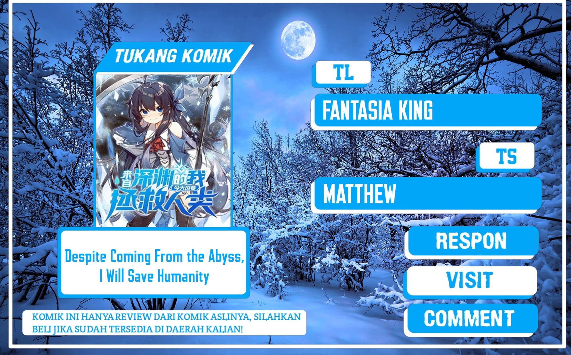 Despite Coming From the Abyss, I Will Save Humanity Chapter 7 Gambar 28