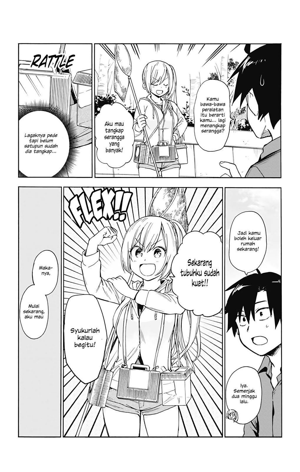 Saguri-chan Tankentai Chapter 01 Gambar 12