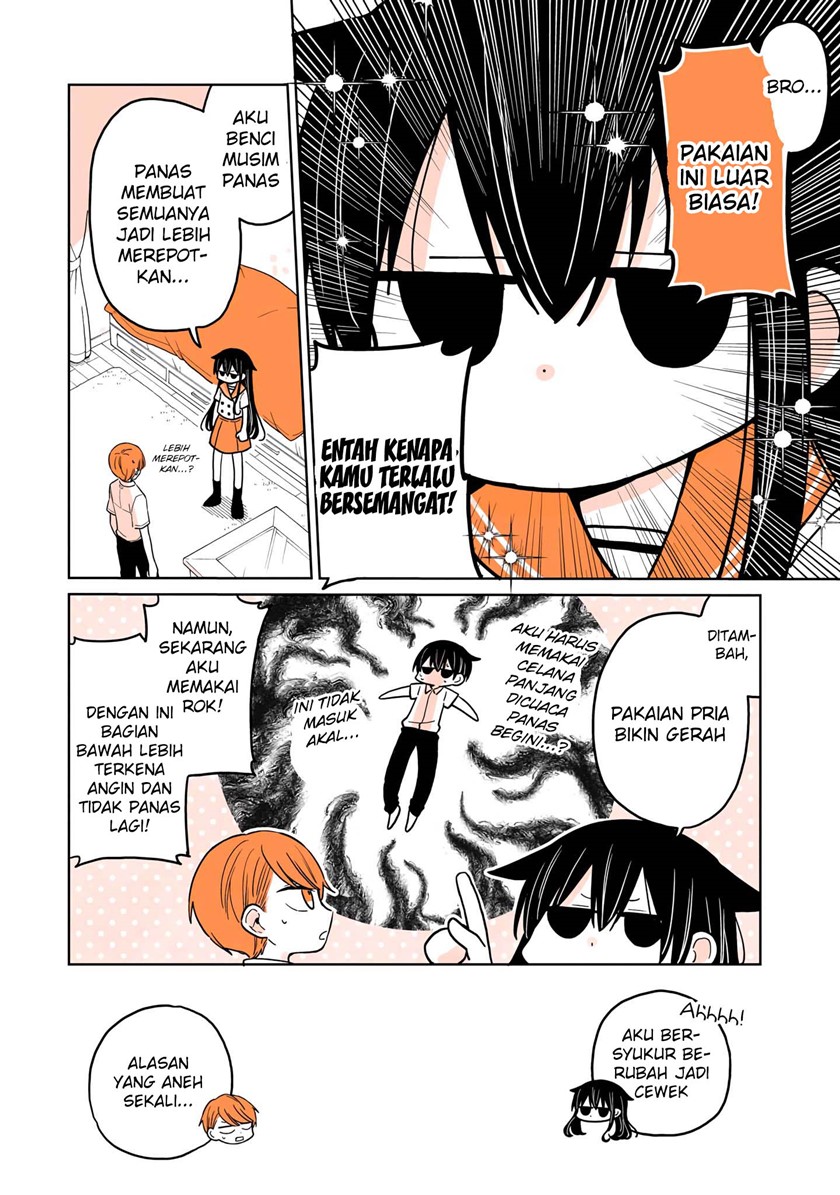 A Lazy Guy Woke Up as a Girl One Morning Chapter 09 Gambar 6