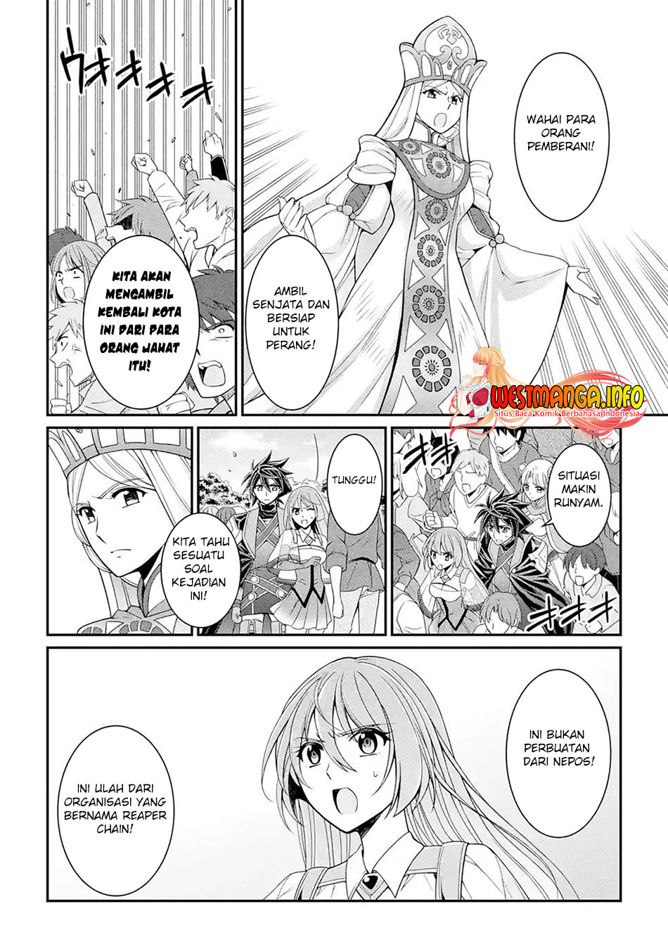 Shikkoku tsukai no saikyo yusha nakama zen’in ni uragira retanode saikyo no mamono Chapter 48 Gambar 10