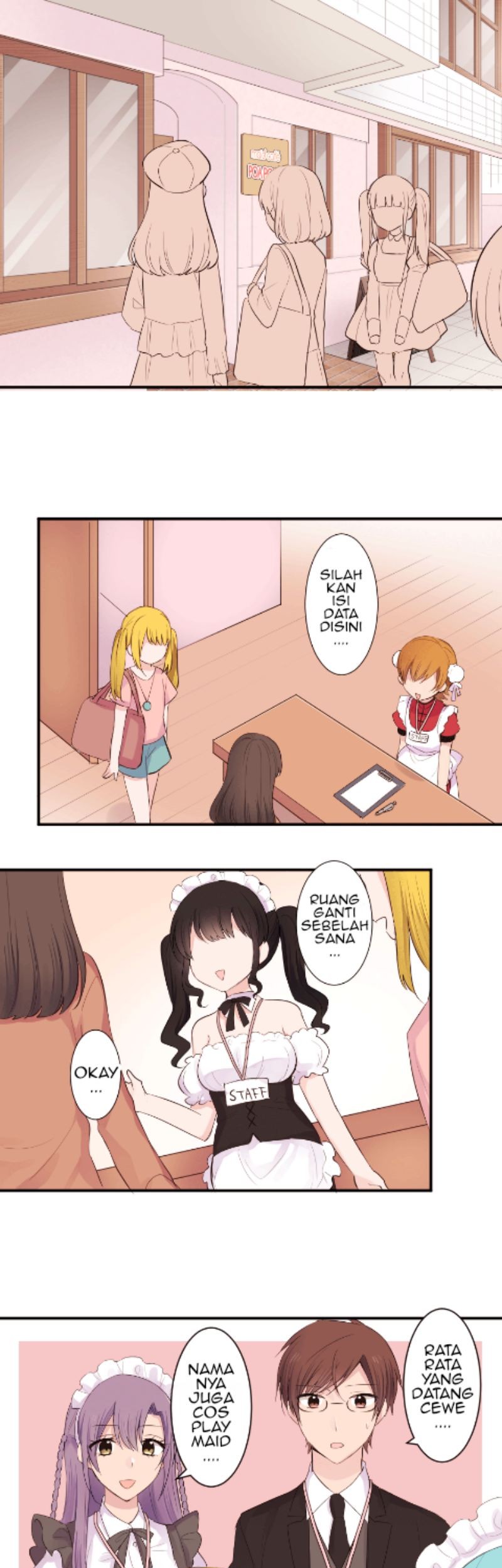 Class Maid Chapter 32 halaman 14