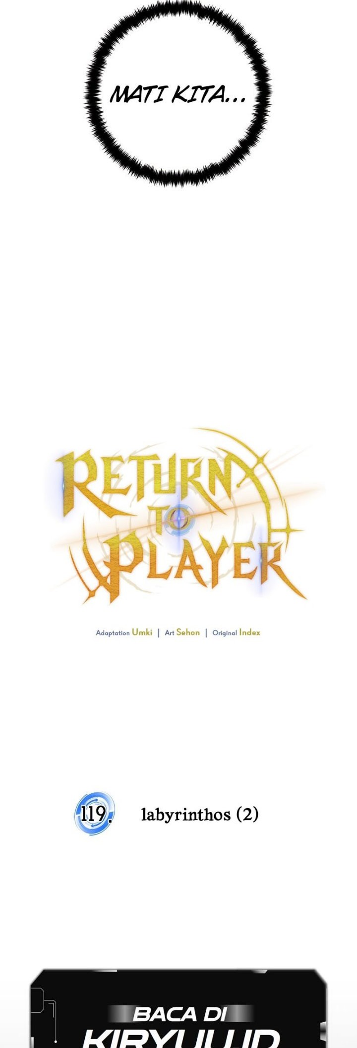 Return to Player Chapter 119 halaman 16