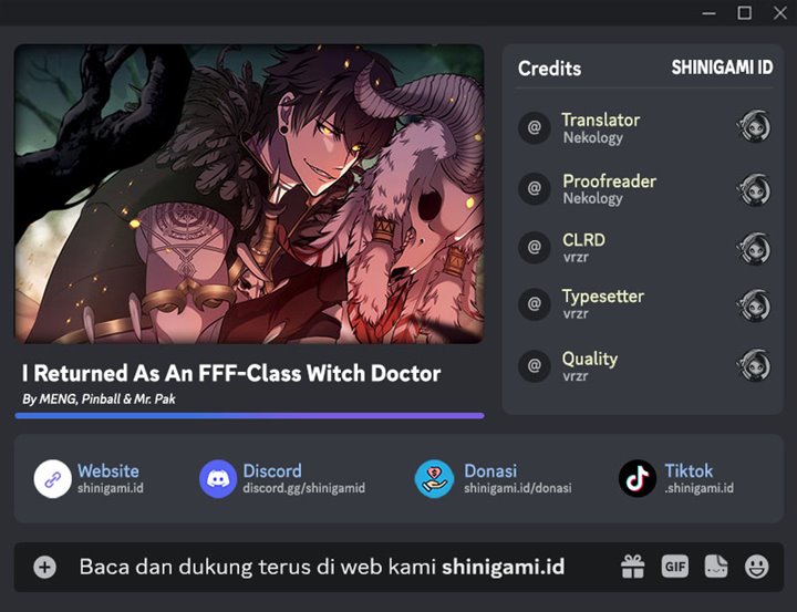 I Returned As An FFF-Class Witch Doctor Chapter 29 halaman 68