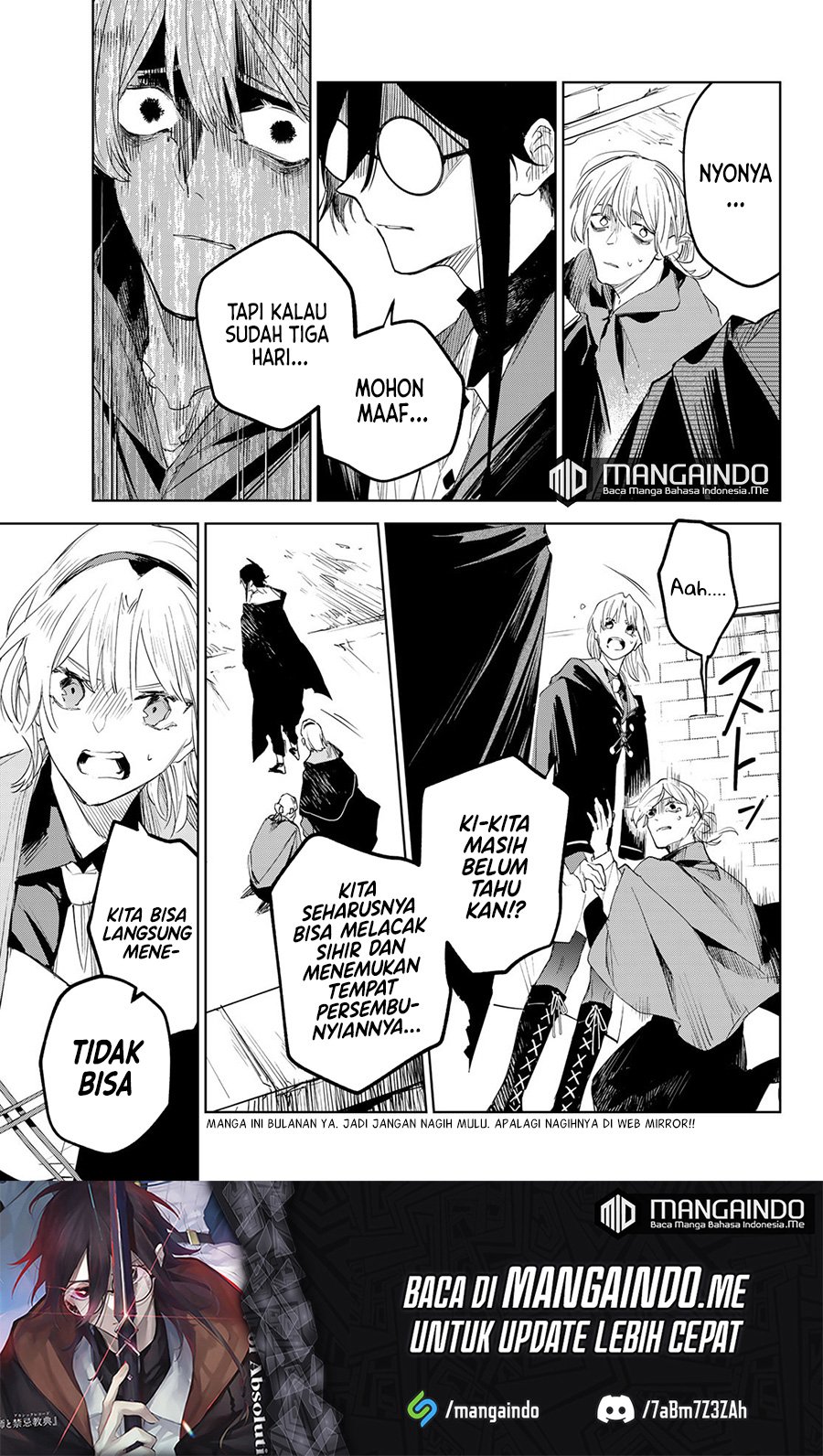 Danzai no Majutsugari Chapter 4.1 halaman 8