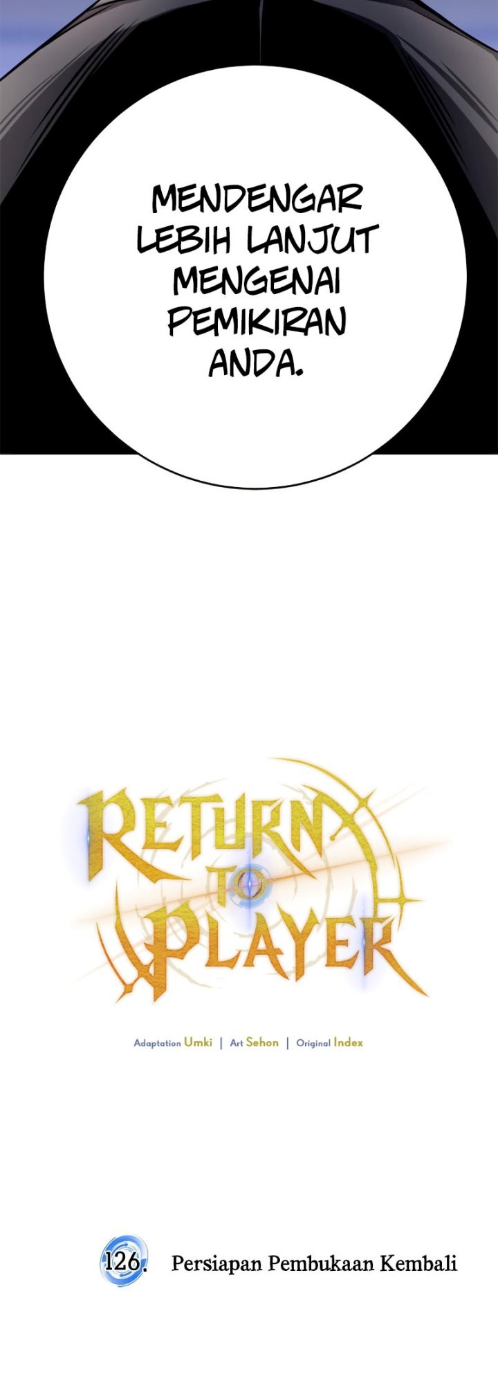 Return to Player Chapter 126 halaman 21
