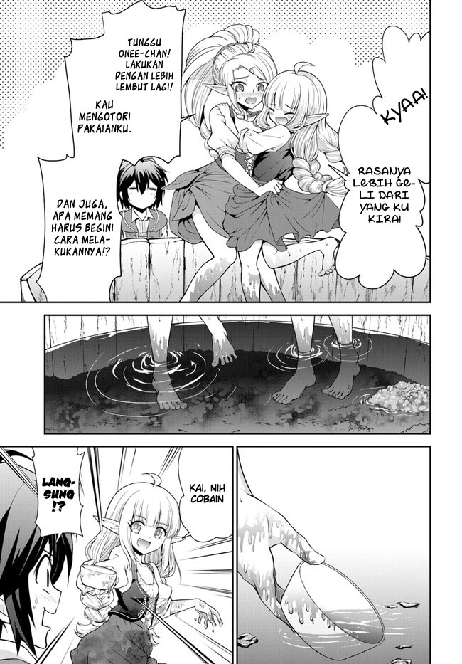 Tenohira Kaitaku Mura de Isekai Kenkokuki: Fueteku Yome-tachi to Nonbiri Mujintou Life (fix) Chapter 45 Gambar 9