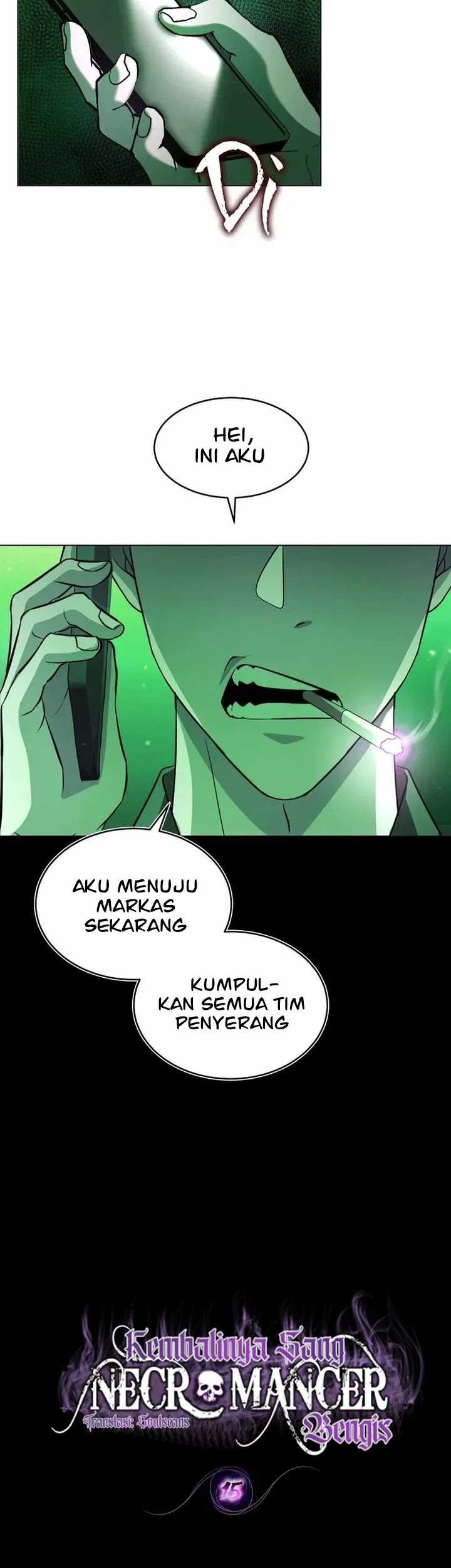 The Iron-Blooded Necromancer Has Returned Chapter 15 halaman 12