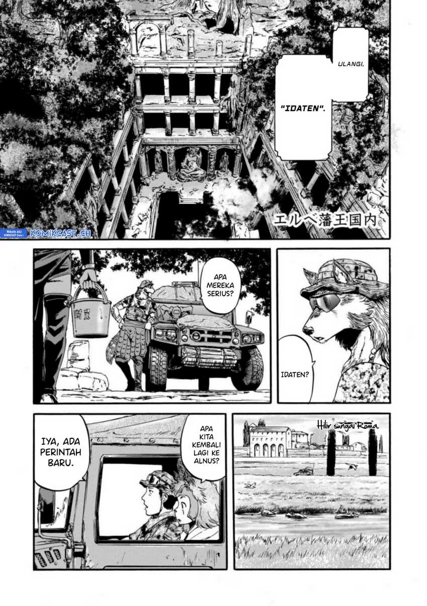 Gate – Jietai Kare no Chi nite Kaku Tatakeri Chapter 127 Gambar 9