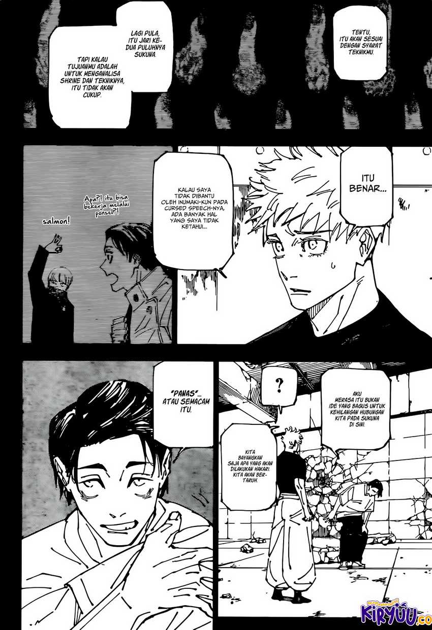 Jujutsu Kaisen Chapter 267 halaman 6