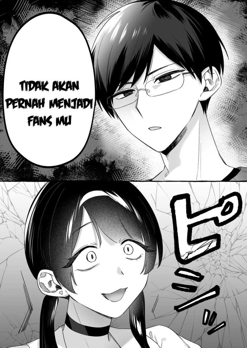 Damedol to Sekai ni Hitori Dake no Fan (Serialization) Chapter 18 Gambar 6