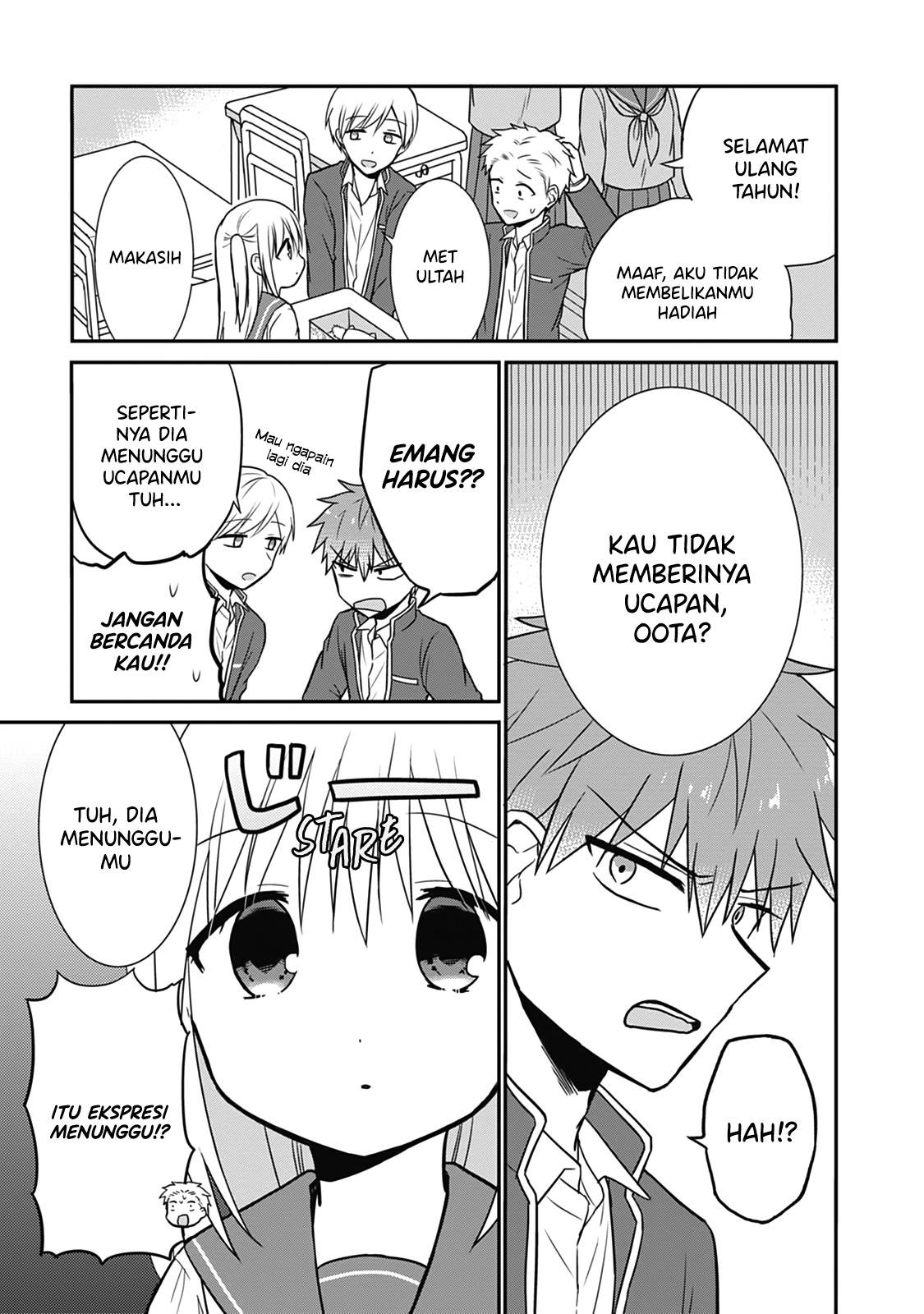 Kao ni denai Kashiwada-san to Kao ni deru Ota-kun Chapter 14 Gambar 6