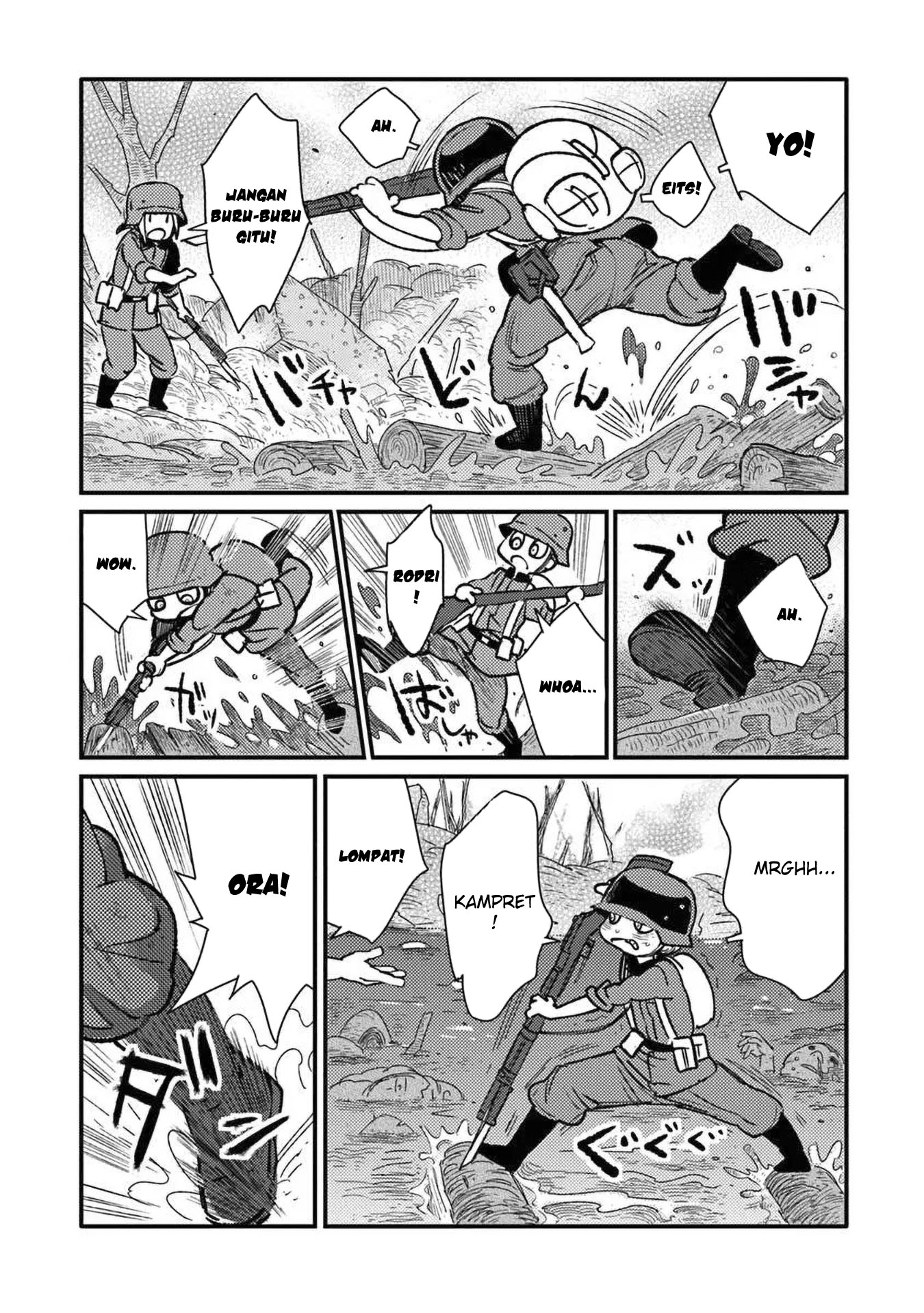 TS Eiseihei-san no Senjou Nikki Chapter 13 Gambar 10