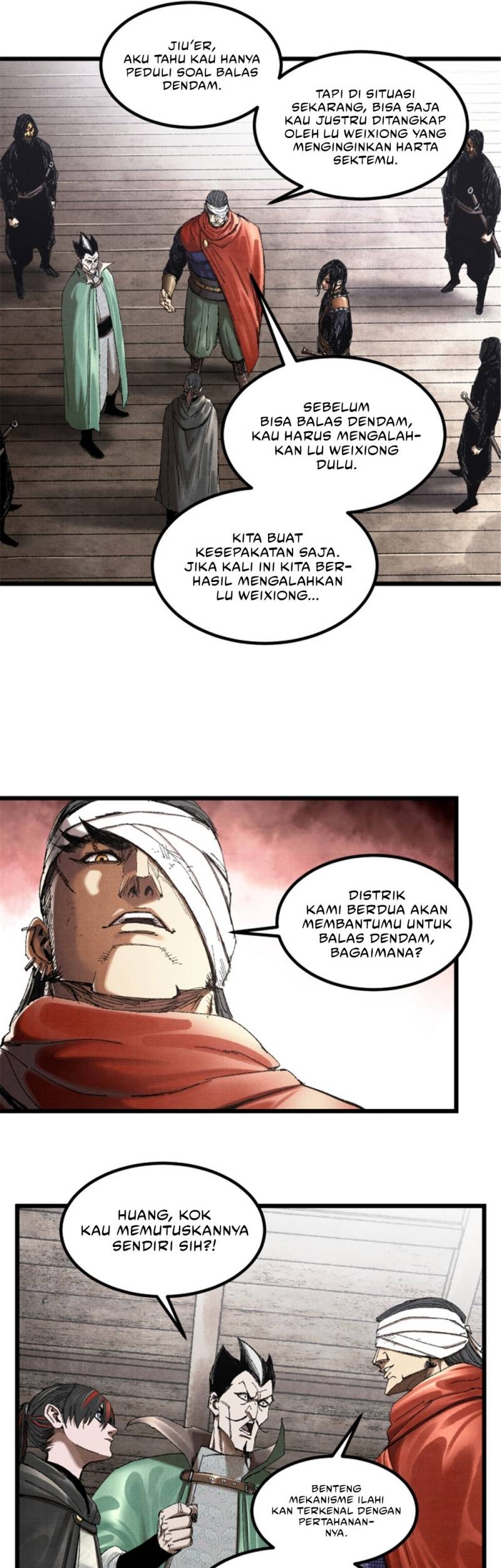 Lu Bu’s Life Simulator Chapter 98 halaman 9