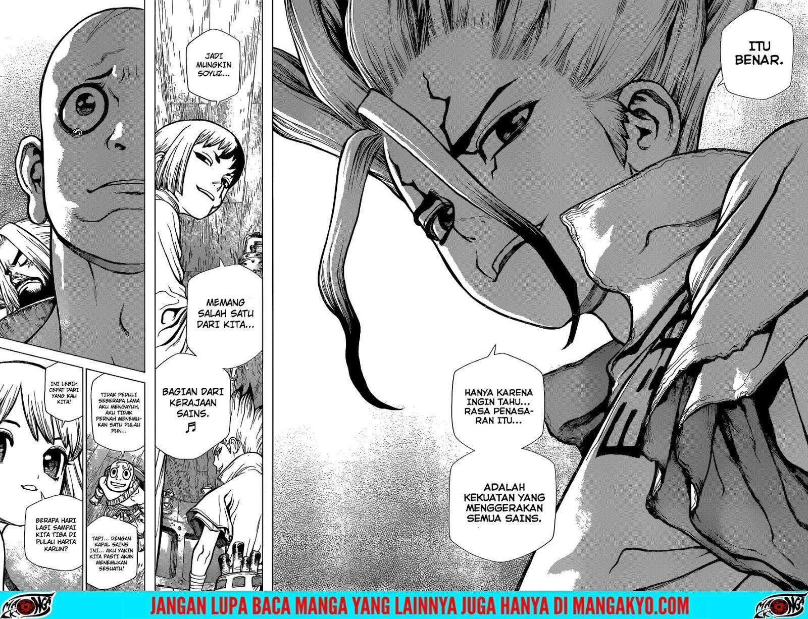Dr. Stone Chapter 102 halaman 6