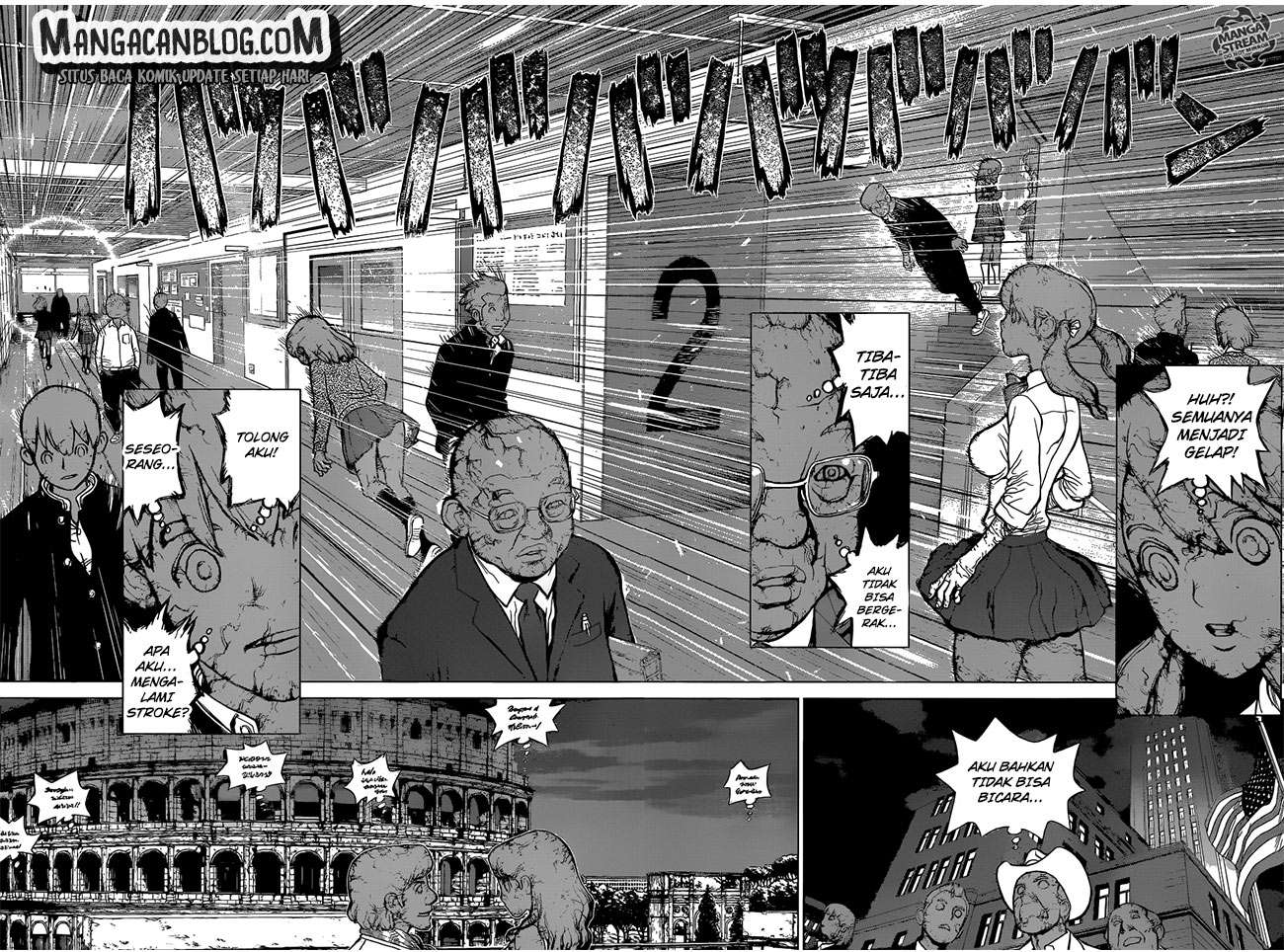 Dr. Stone Chapter 1 halaman 12