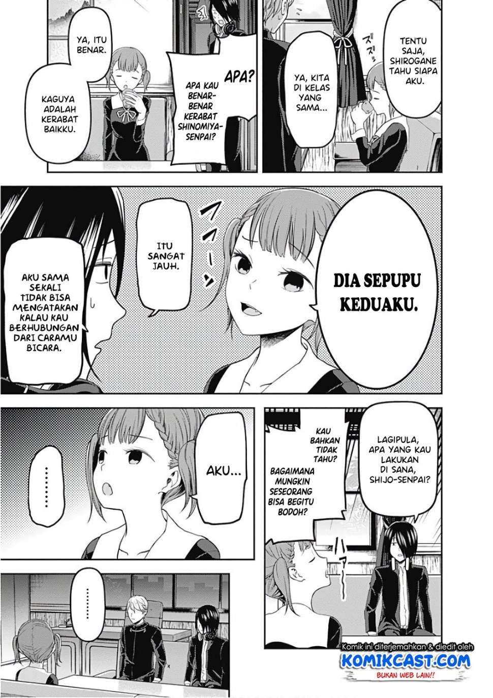 Kaguya-sama wa Kokurasetai – Tensai-tachi no Renai Zunousen Chapter 98 Gambar 6