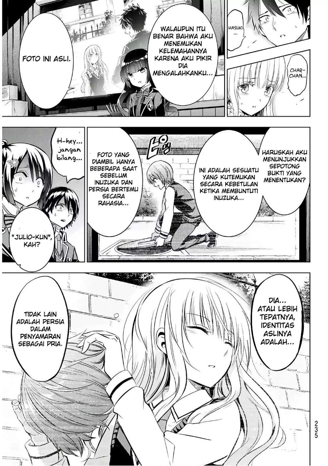 Kishuku Gakkou no Juliet Chapter 86 Gambar 6