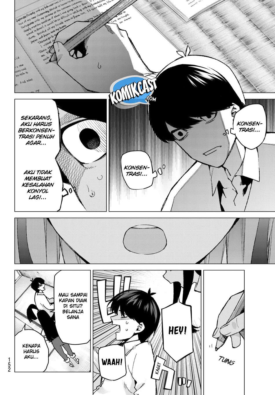 Go-toubun no Hanayome Chapter 61 Gambar 6