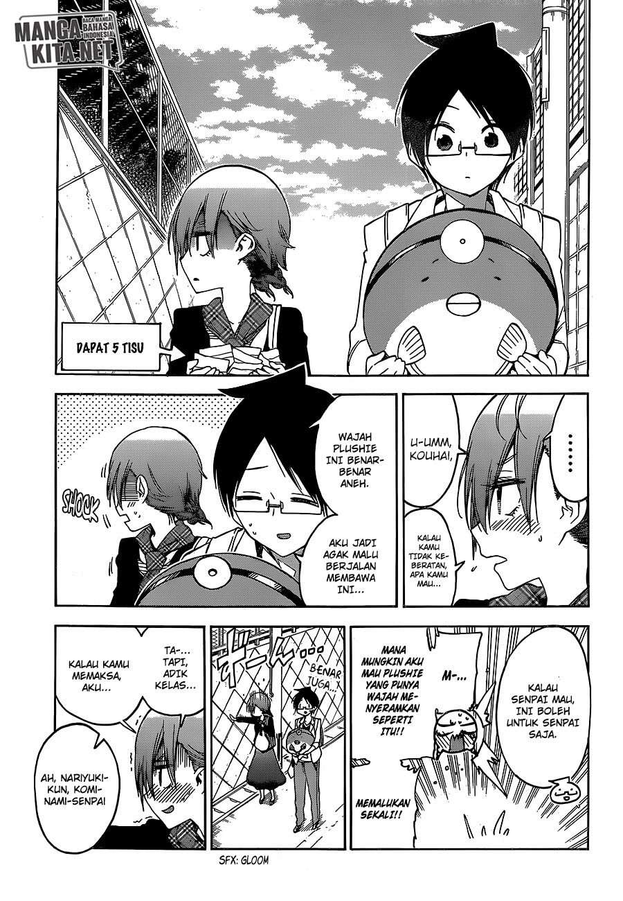 Bokutachi wa Benkyou ga Dekinai Chapter 94 Gambar 6