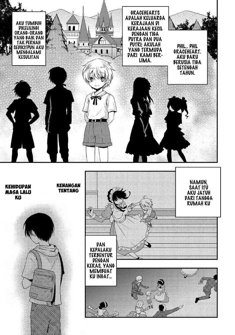 Tensei Ouji wa Daraketai Chapter 1 – halaman 8