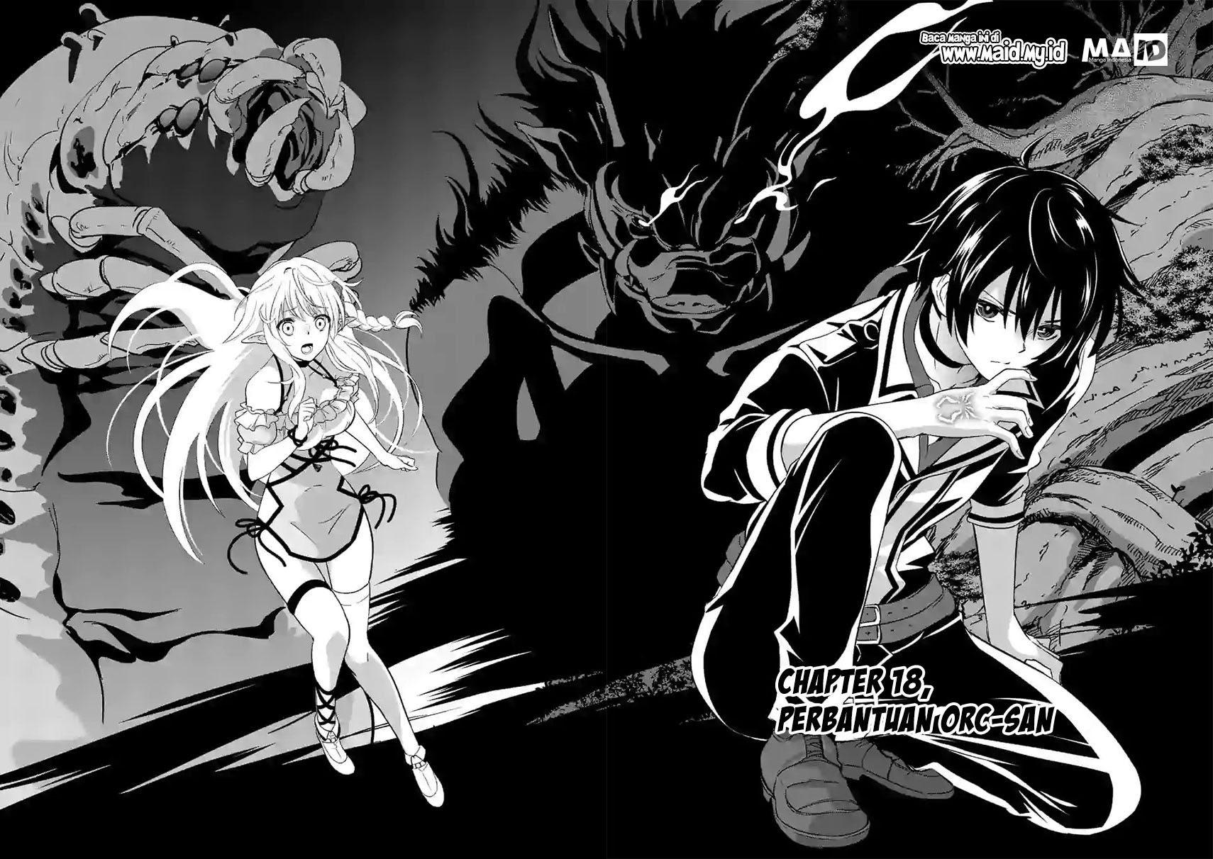 Shijou Saikyou Orc-san no Tanoshii Tanetsuke Harem Zukuri Chapter 18 Gambar 6